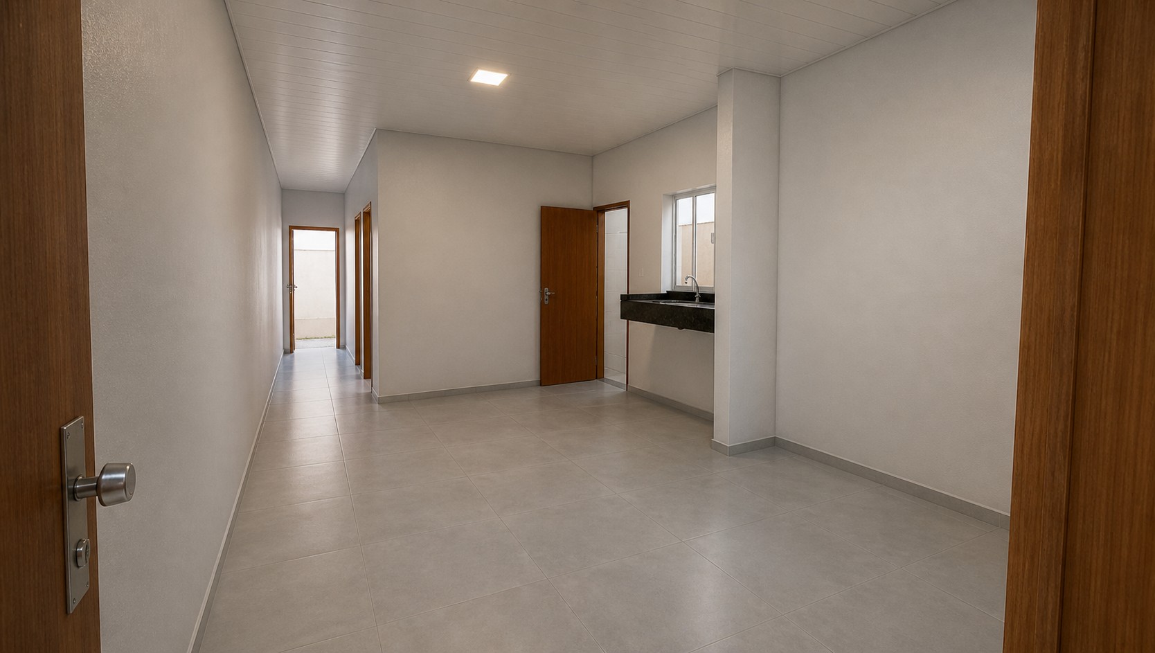 Ambiente social do Projeto Residencial J F