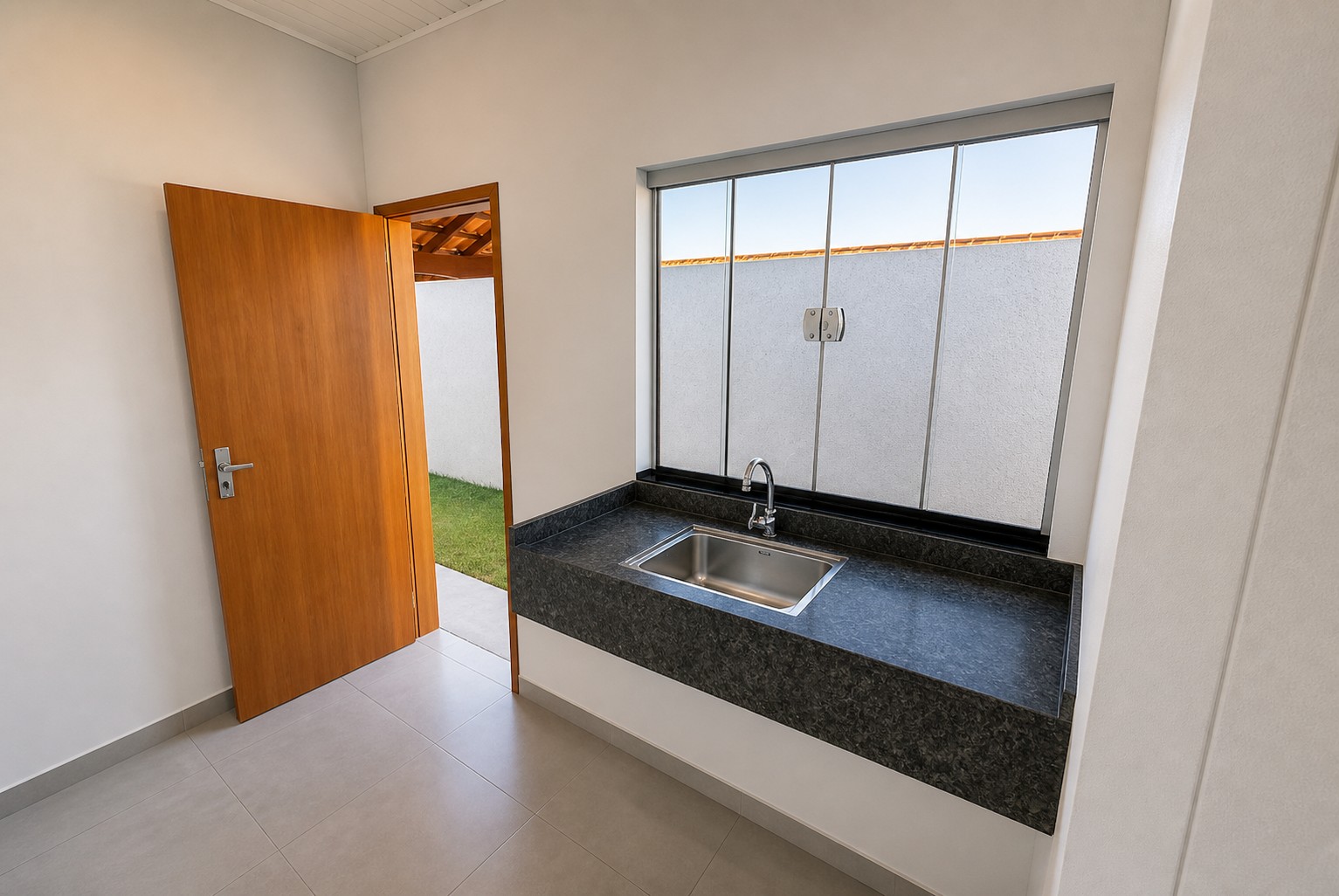 Cozinha do Projeto Residencial J F